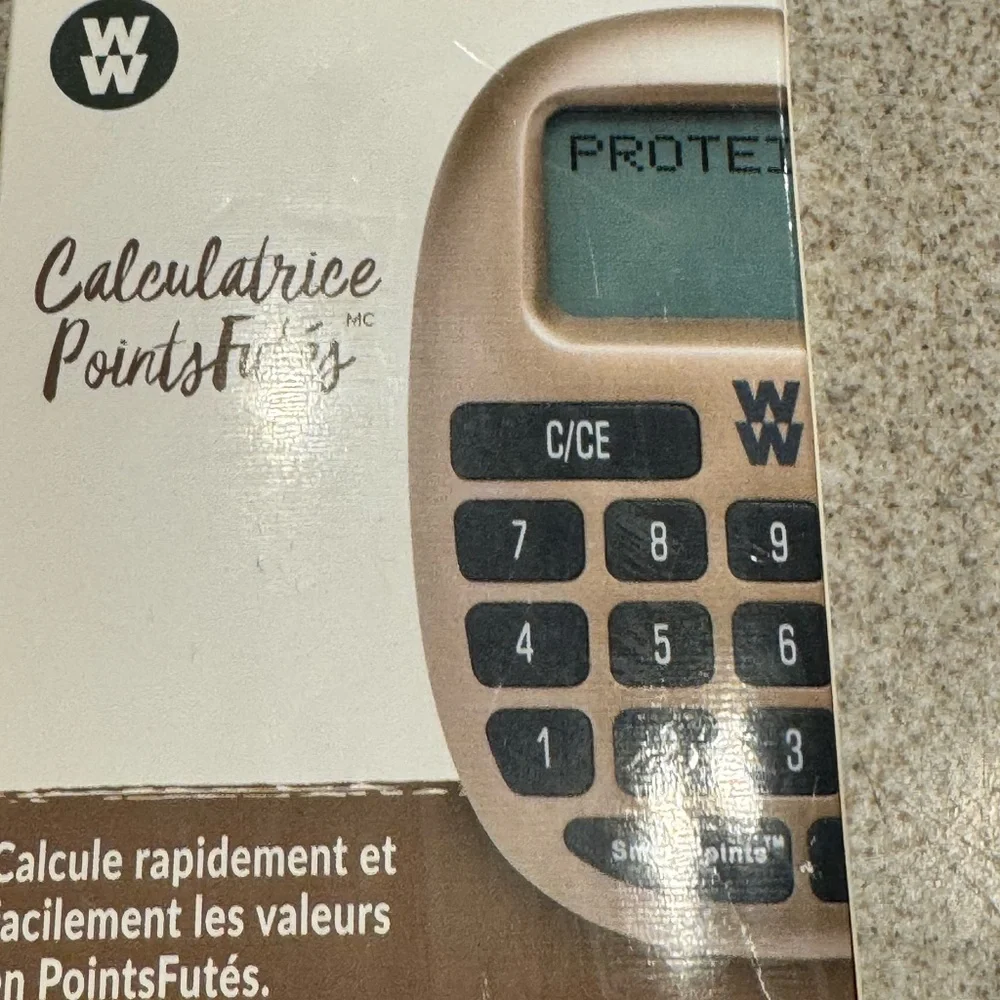 Weight Watchers SmartPoints Calculator - Brown